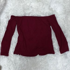 Off the shoulder top
